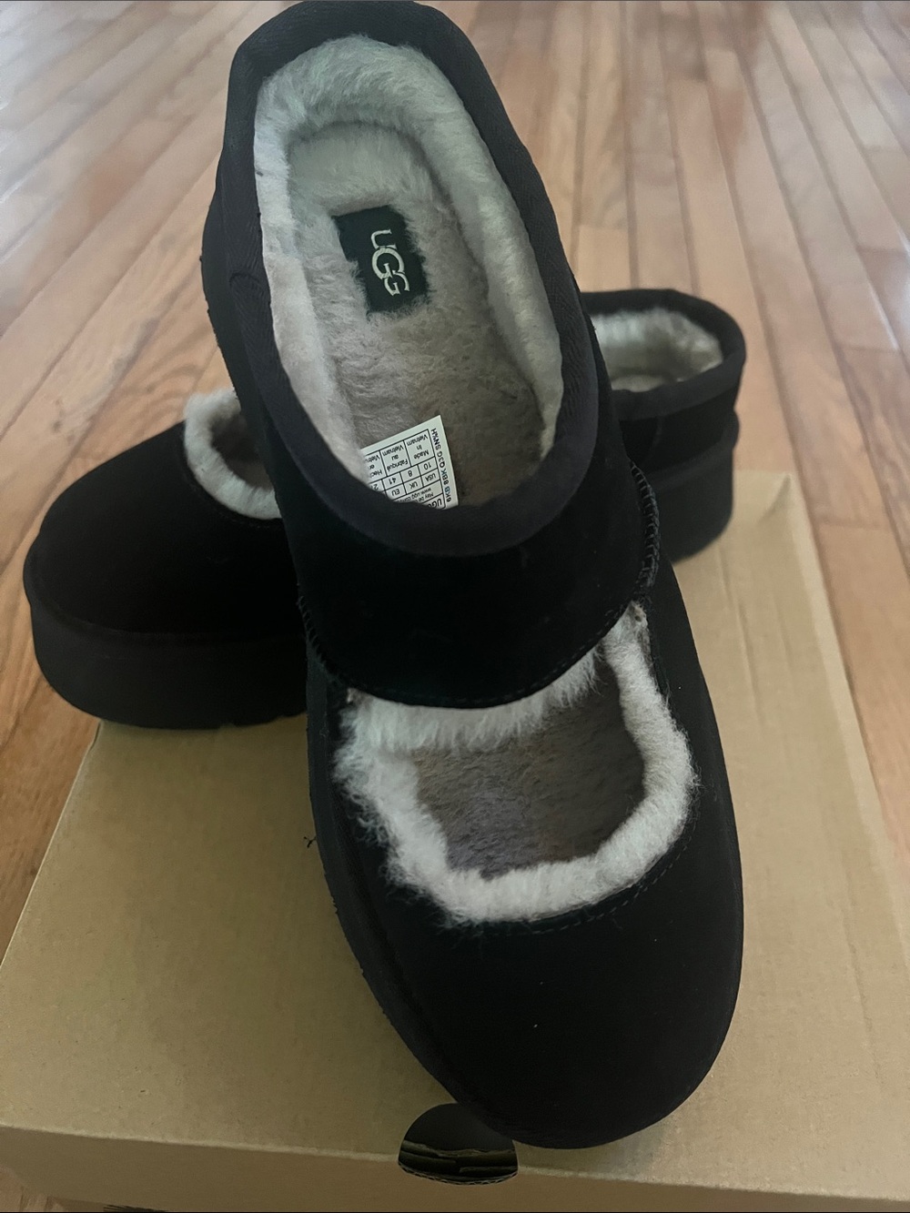 UGG women Bea Mary Jane slippers